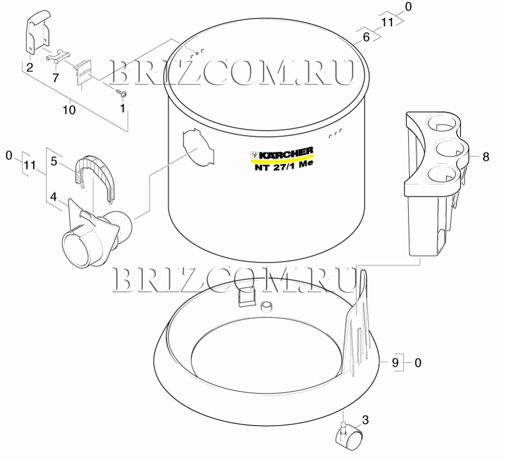 Емкость ME (0.163-664.0)