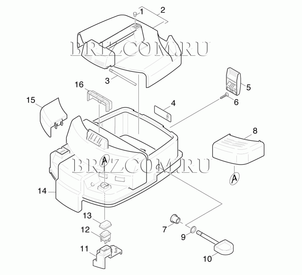 Крышка детали (0.161-672.0)