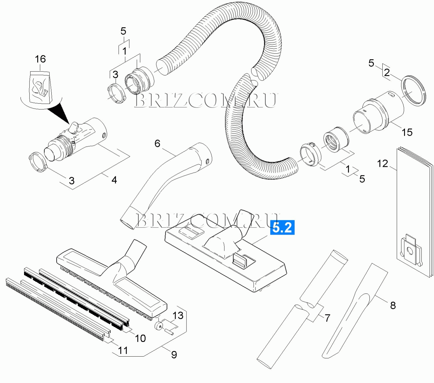Принадлежности (0.163-159.0)