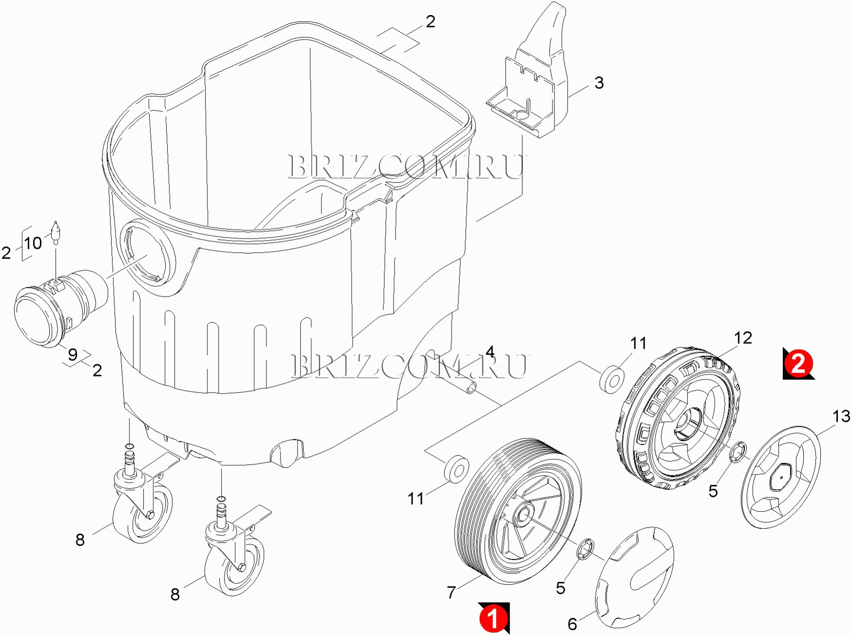 Емкость детали (0.164-516.0)