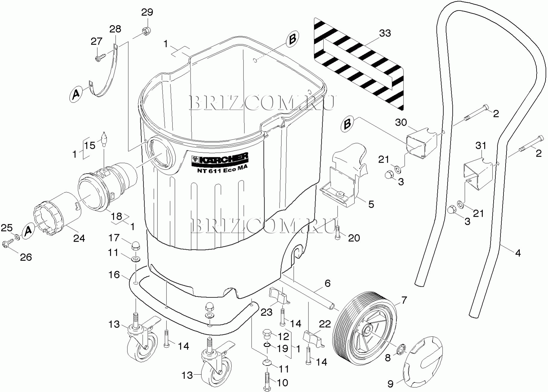Емкость NT 611 ECO MA (0.163-768.0)