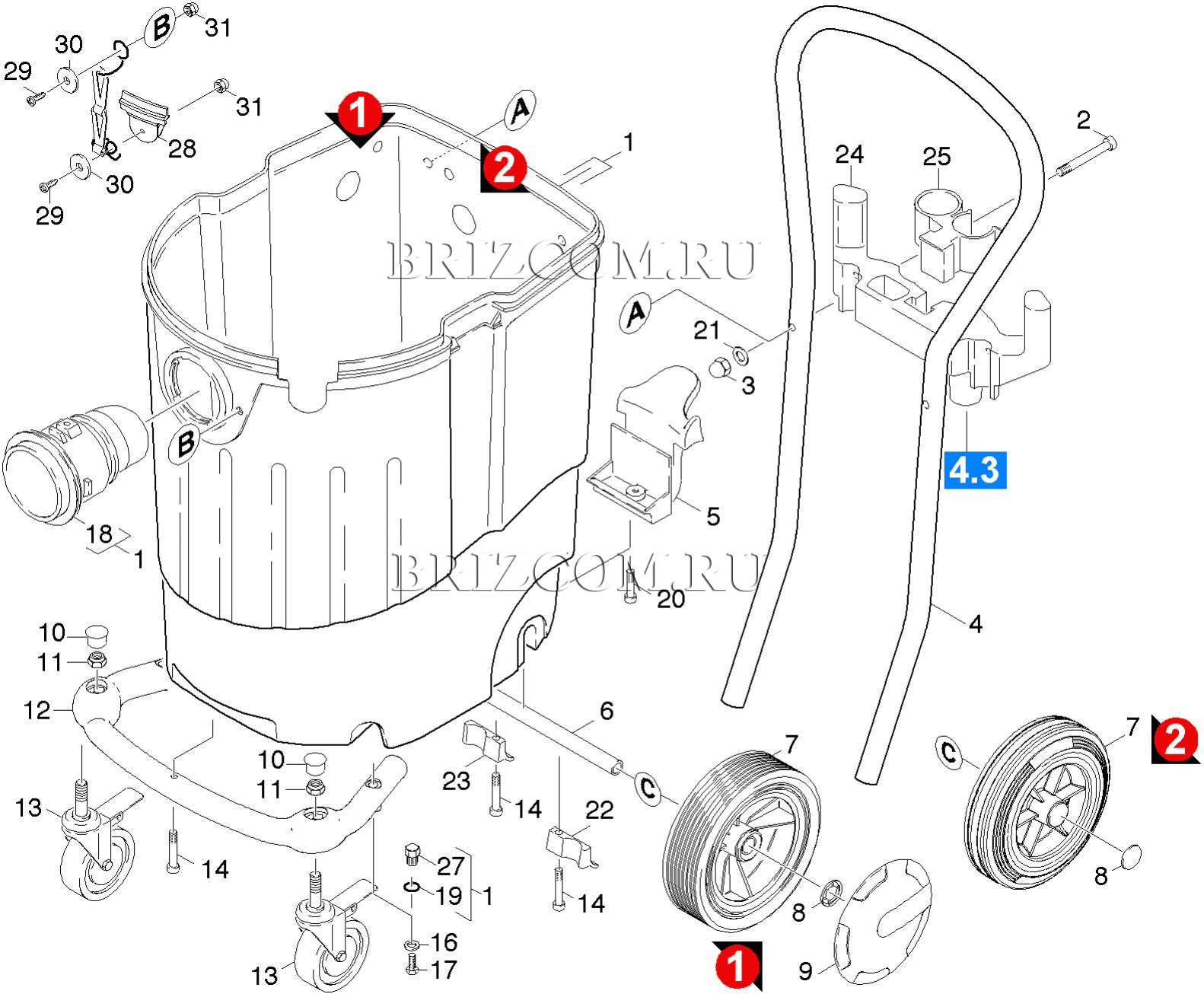 Керхер hd5 12c схема