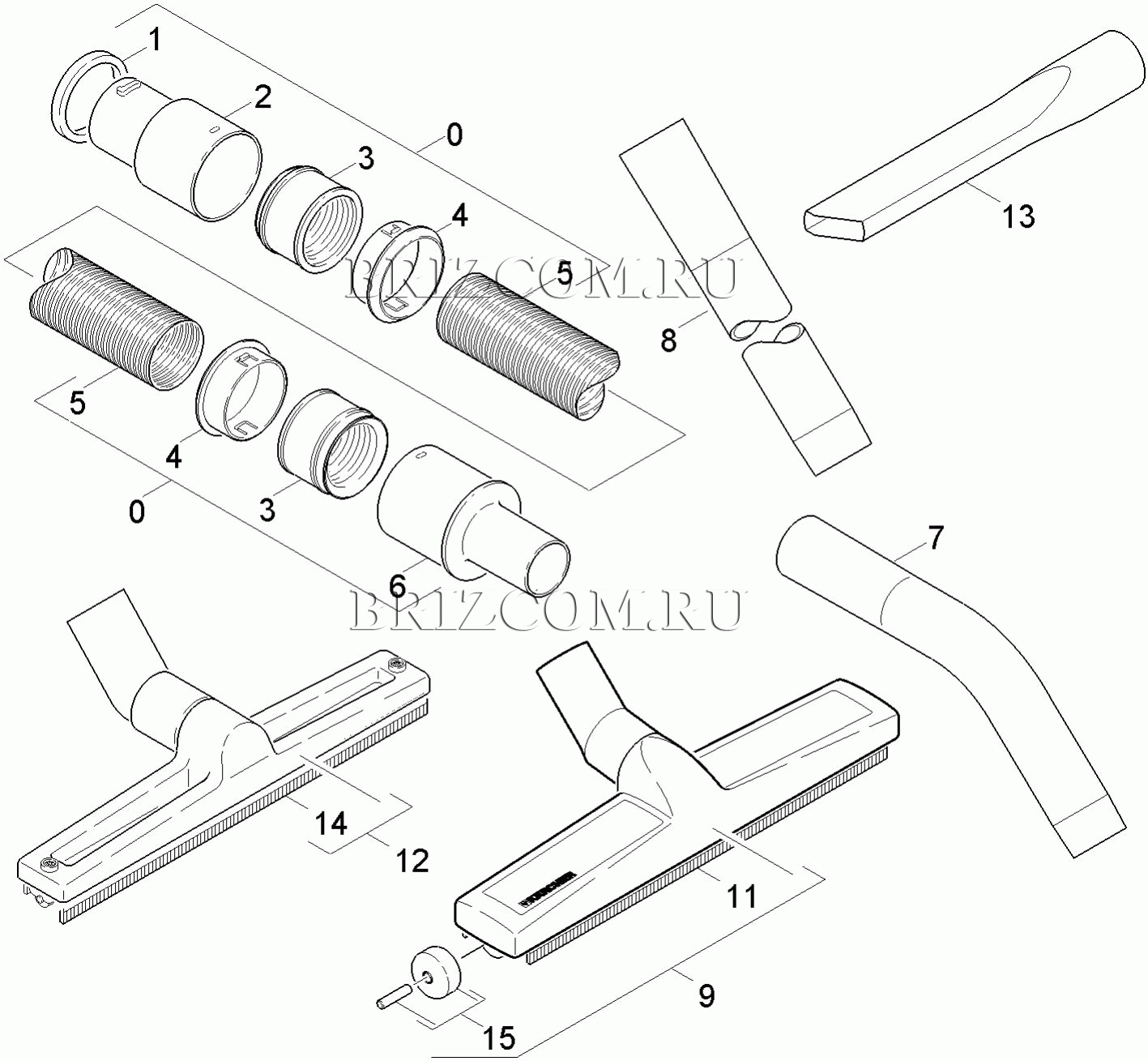 Стандартные принадлежности (0.125-146.0)