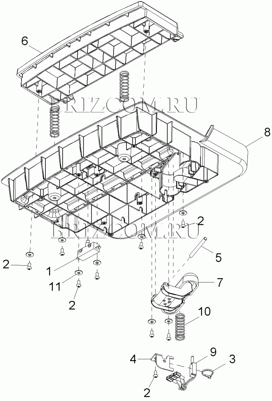 Педаль детали (0.165-774.0)