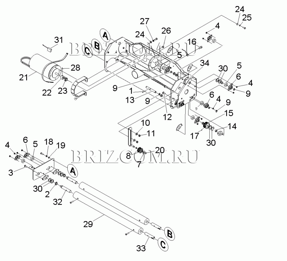 Всасывающая планка (0.164-709.0)
