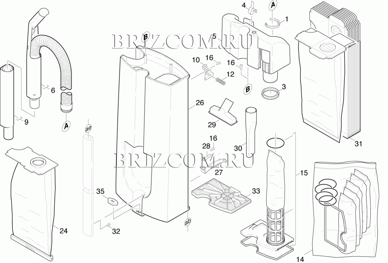 Верхняя часть детали (0.161-415.0)