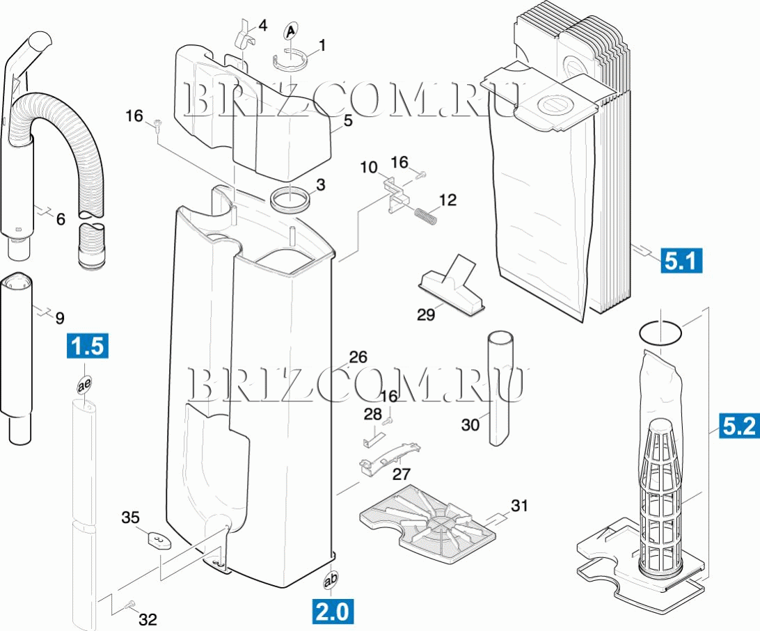 Верхняя часть (0.162-238.0)