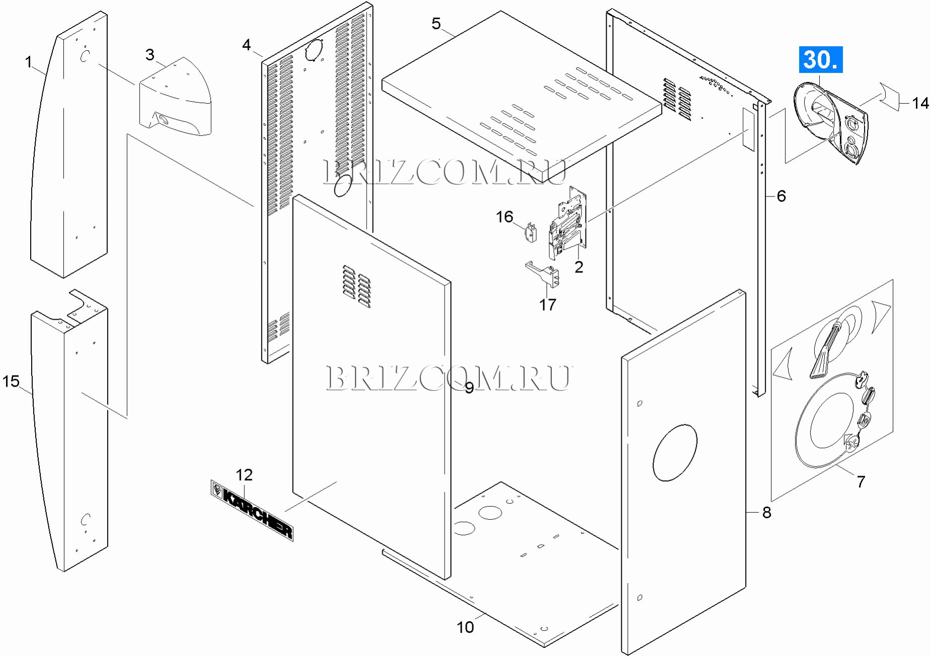Рамка детали из листового металла (0.166-123.0)