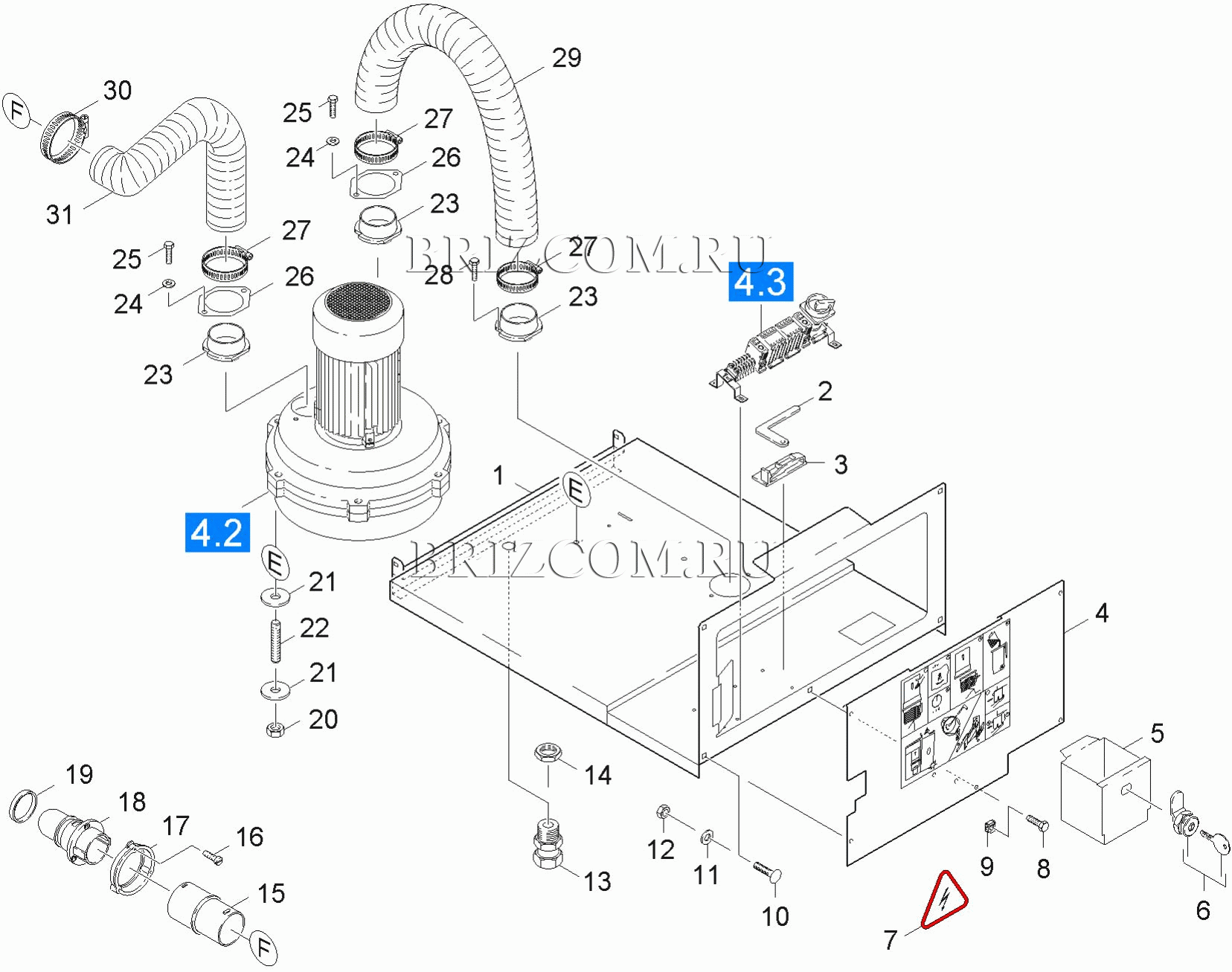 Основная пластина турбина (0.166-121.0)
