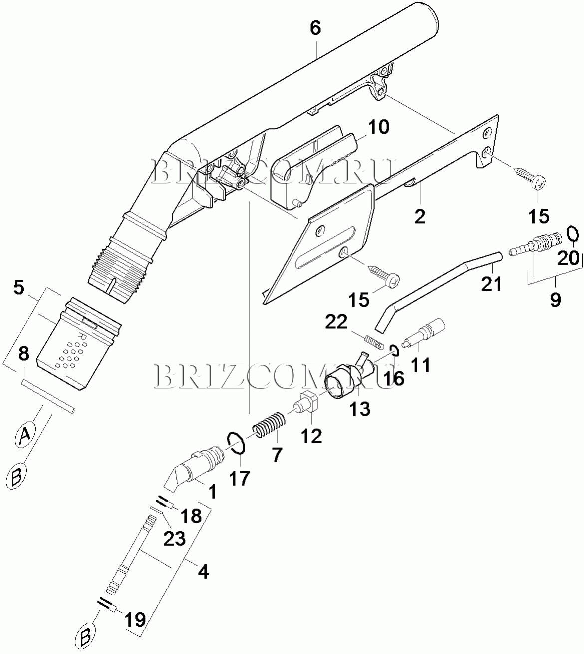 Ручка в сборе (4.321-101.0)