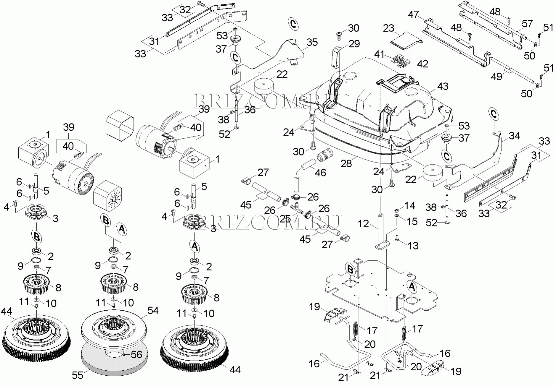 Верхняя часть насадки BD (0.147-443.0)