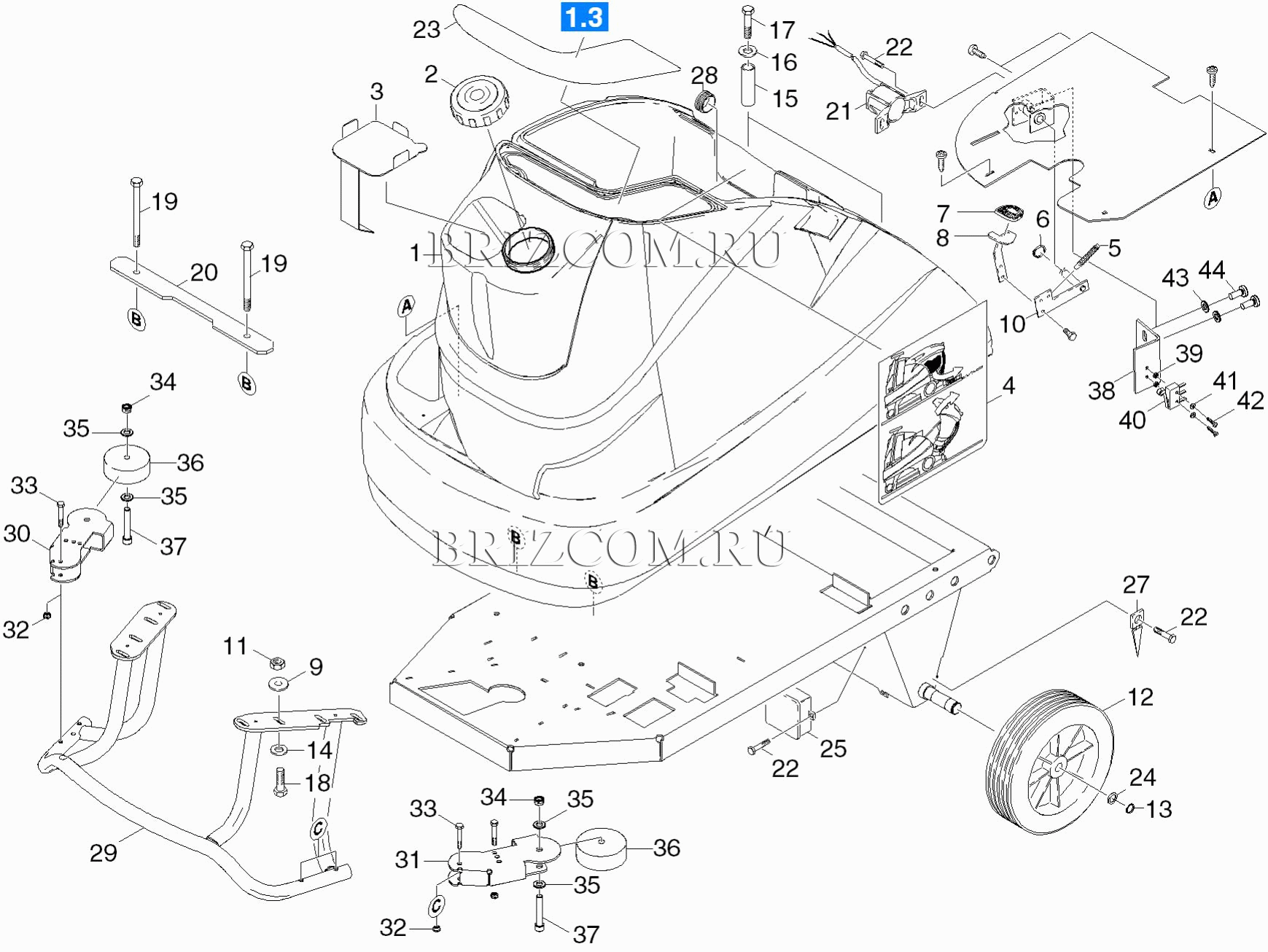 BASE FRAME (0.165-258.0)