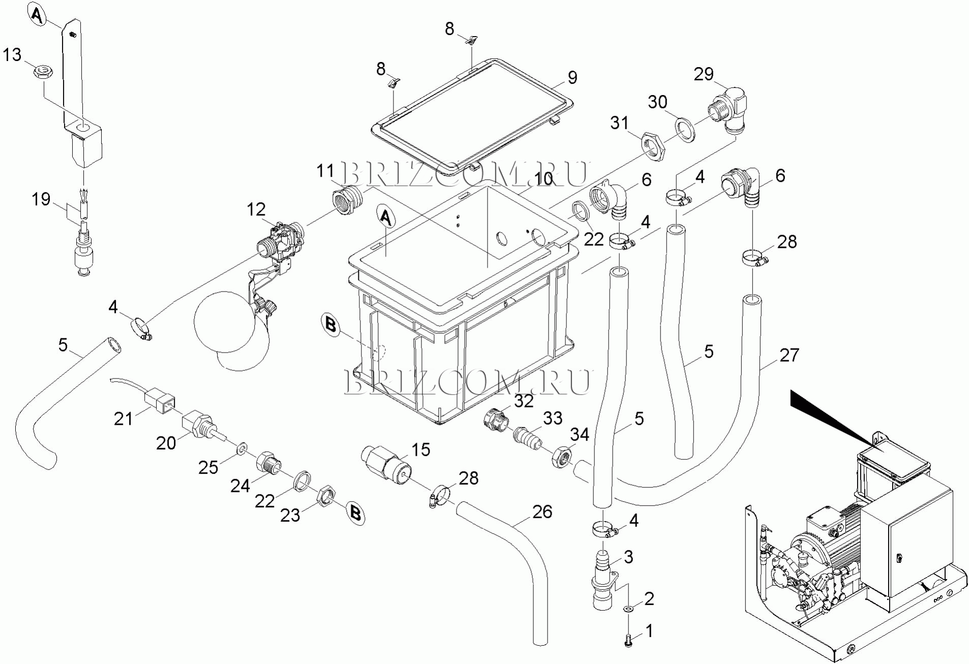 Поплавковый ящик (0.208-948.0)