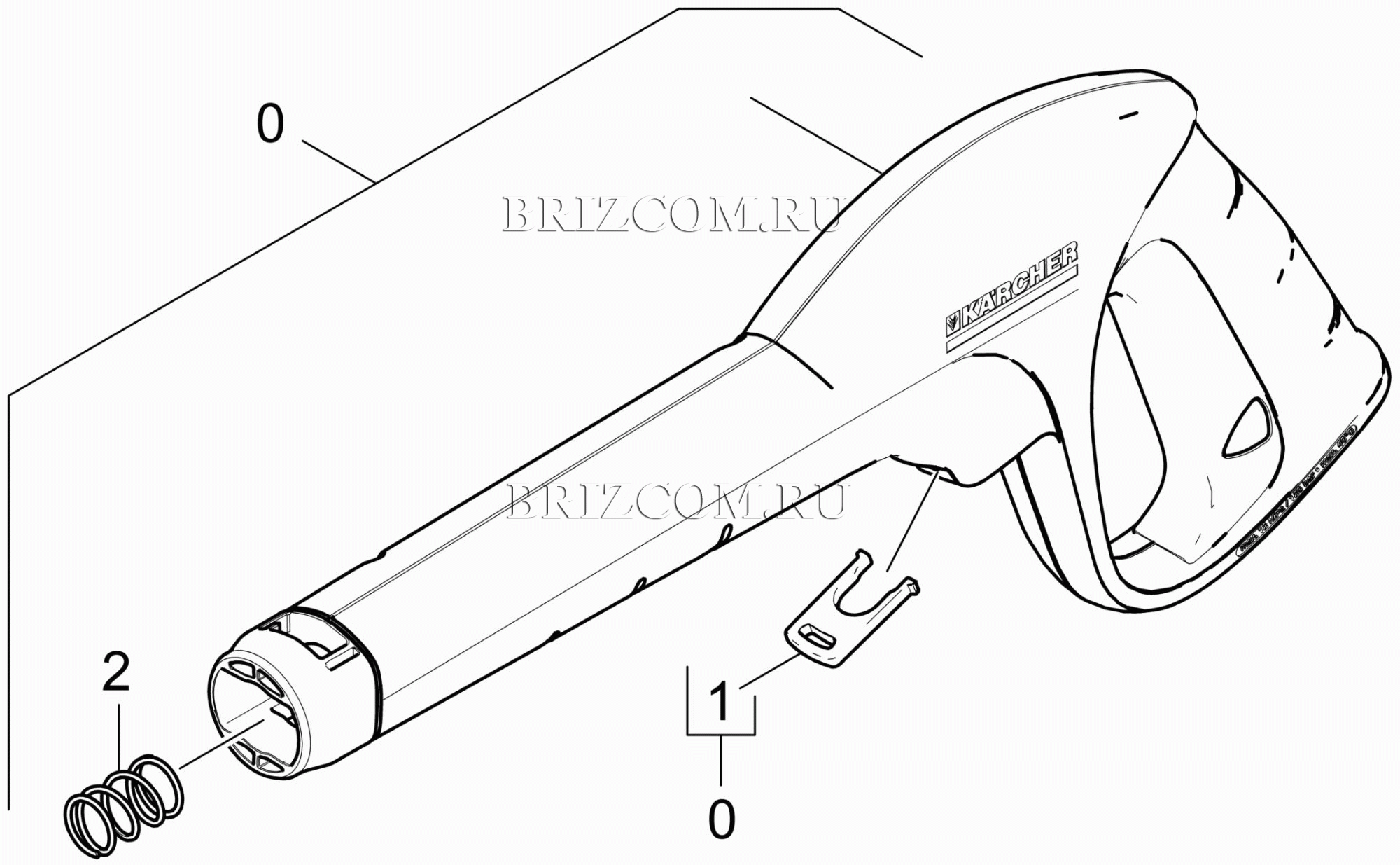 Pучной пистолет-распылитель (0.114-280.0)