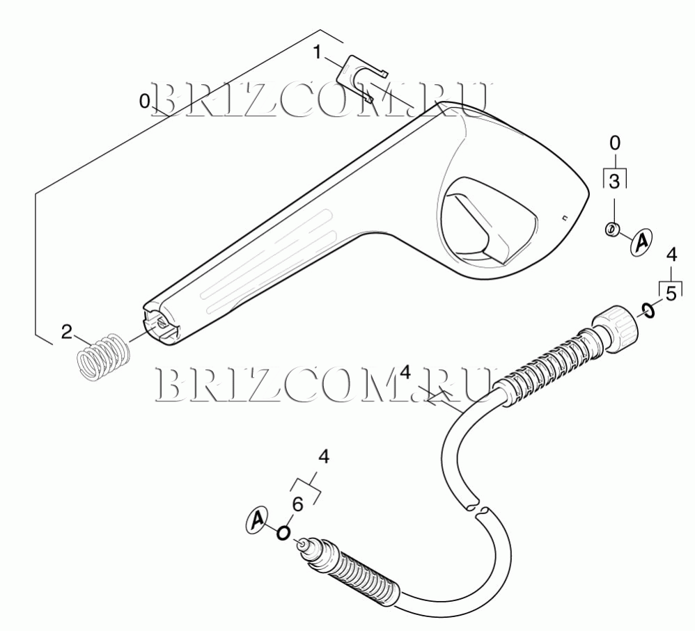 Pучной пистолет-распылитель (0.148-284.0)