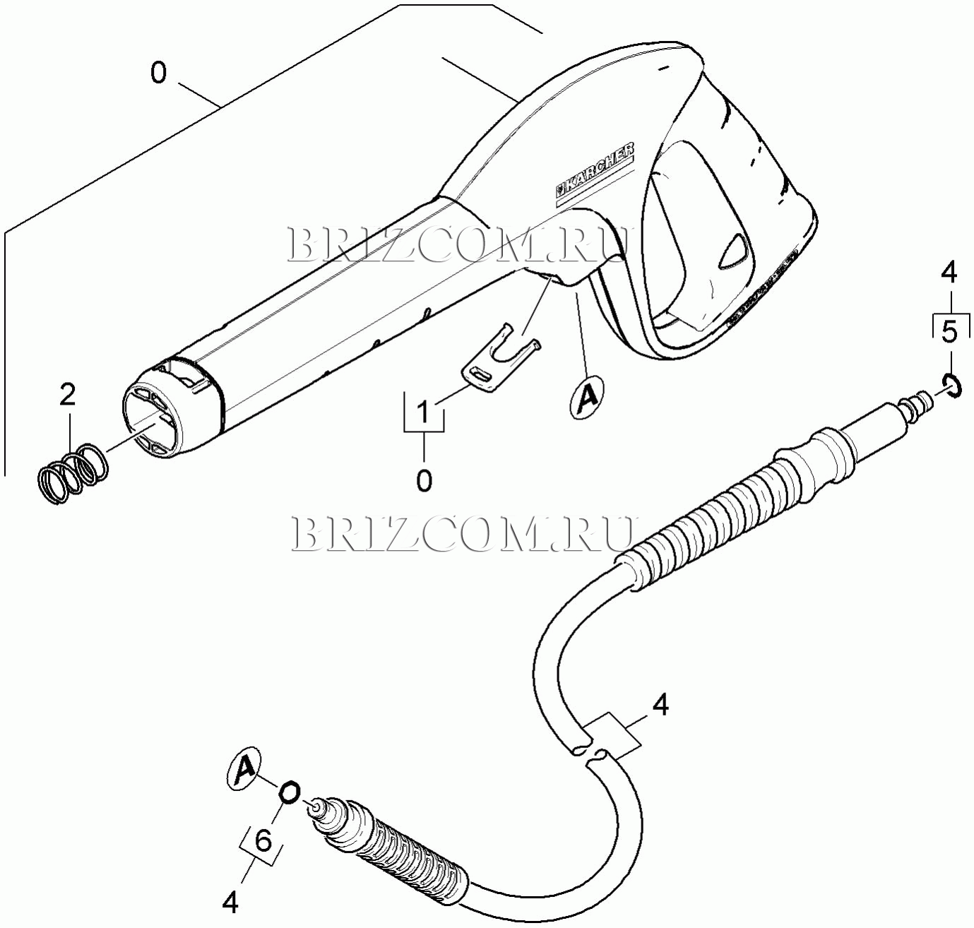 Pучной пистолет-распылитель (0.113-217.0)