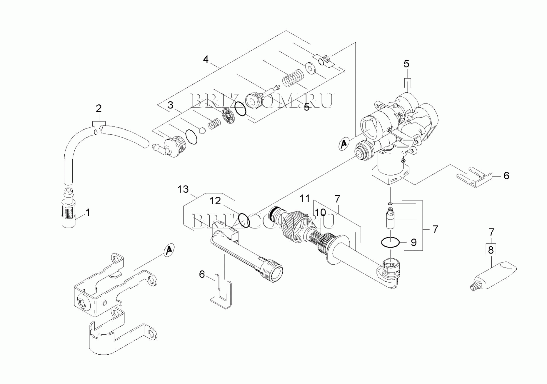 Управляющий корпус (0.103-672.0)
