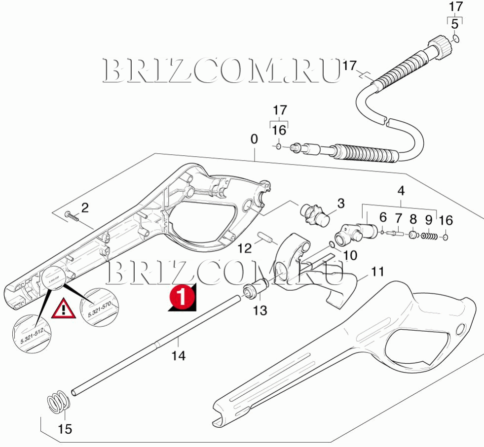 Пистолет керхер в разборе фото