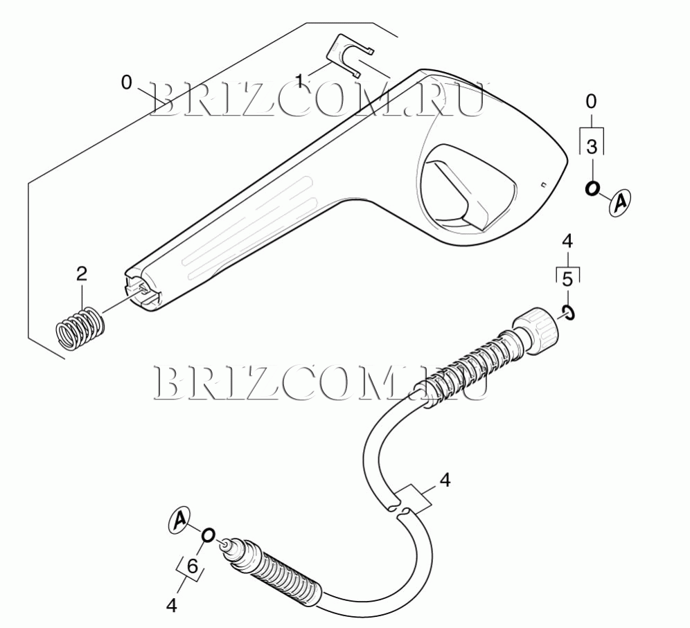 Pучной пистолет-распылитель (0.148-265.0)