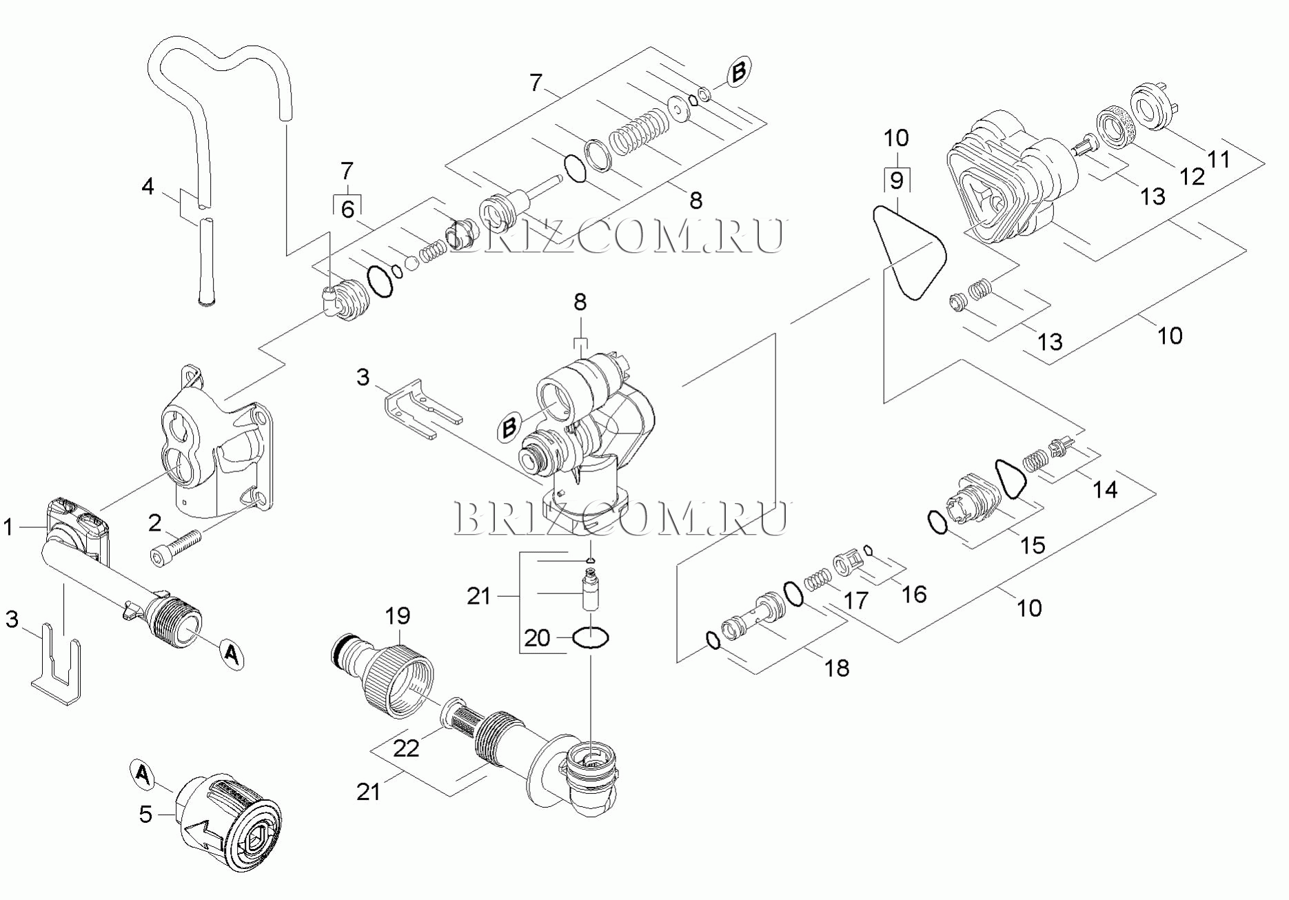 Управляющий корпус (0.110-091.0)