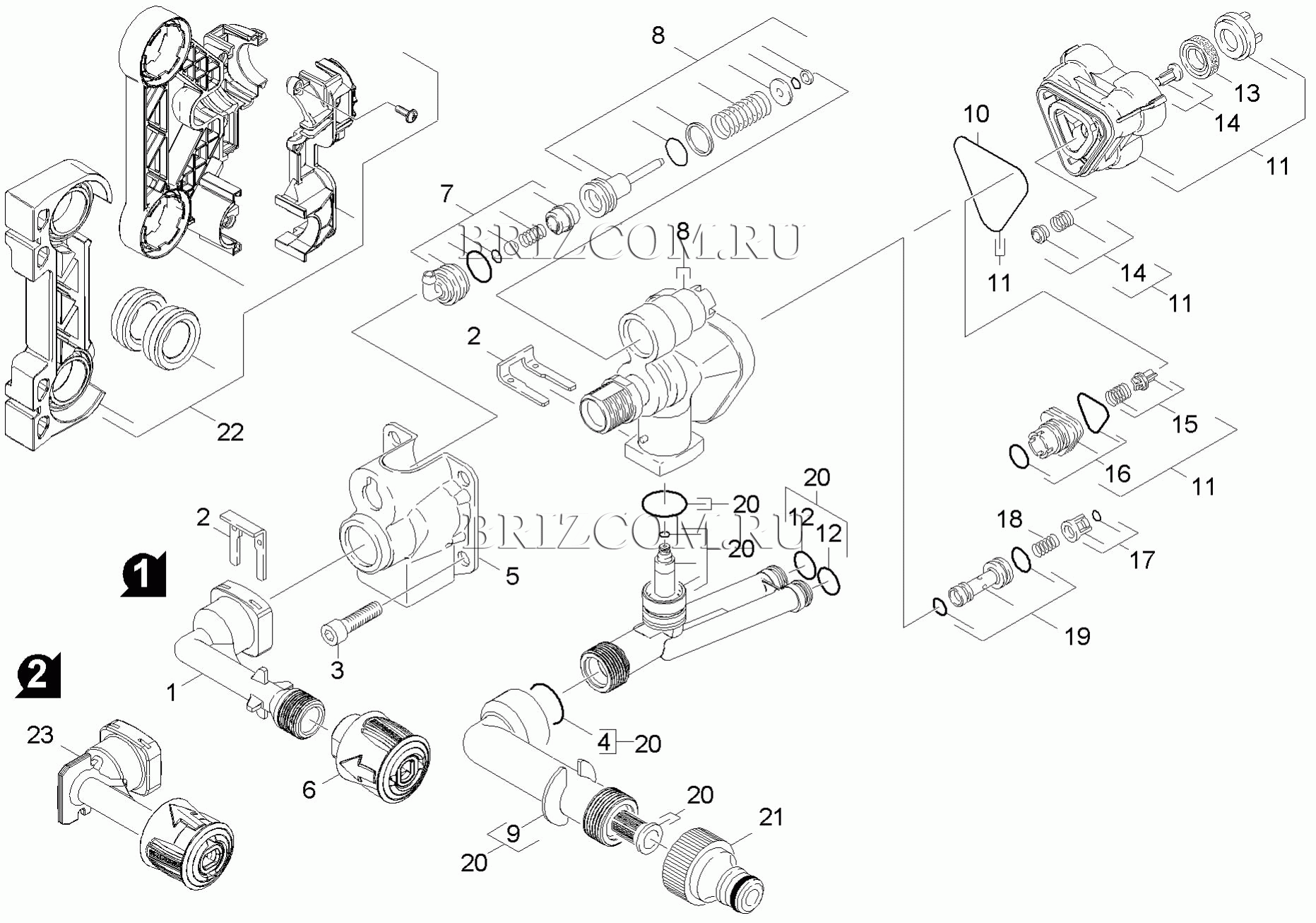 Управляющий корпус (0.105-991.0)