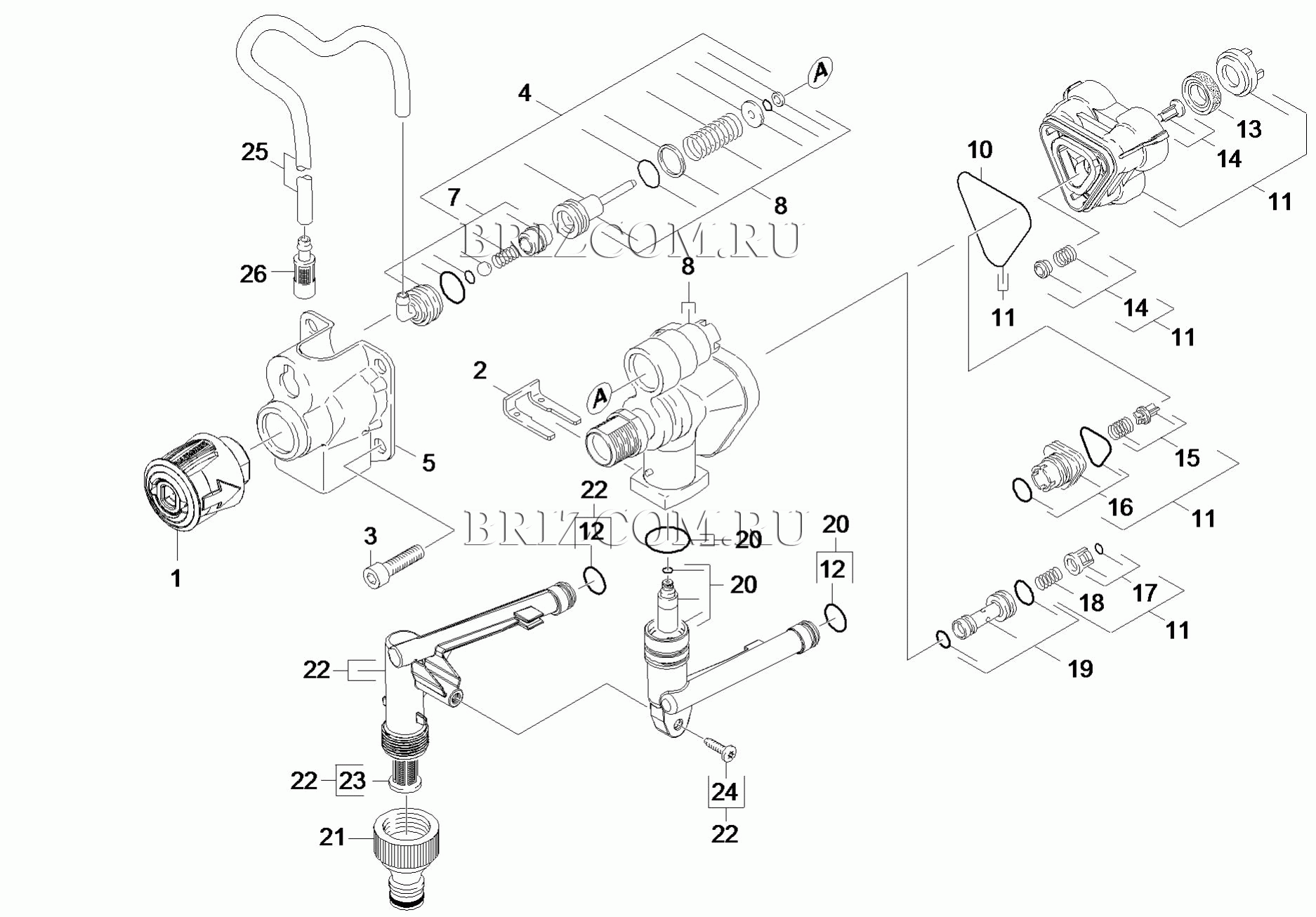 Karcher k7 compact схема