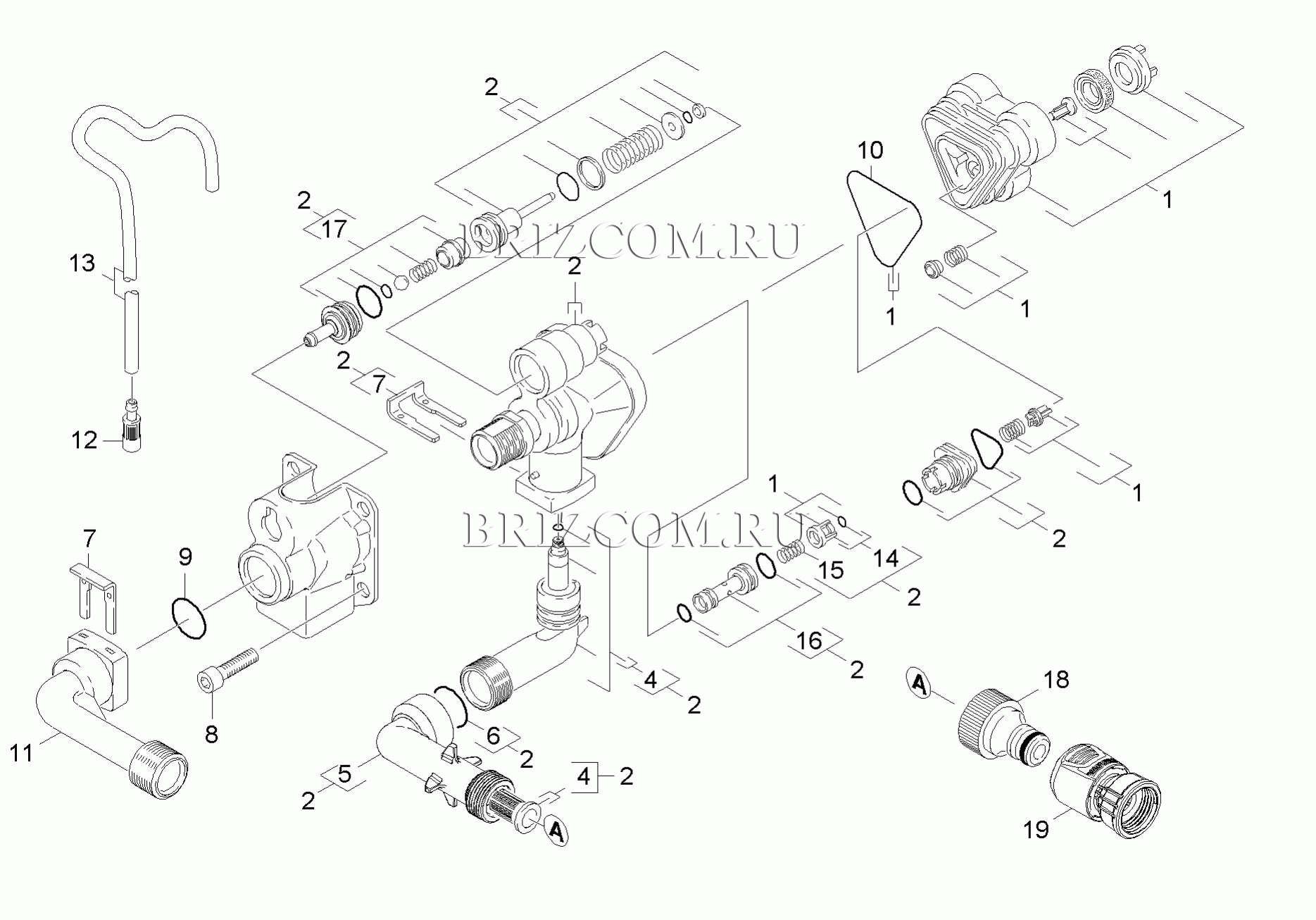 Взрыв схема karcher k5