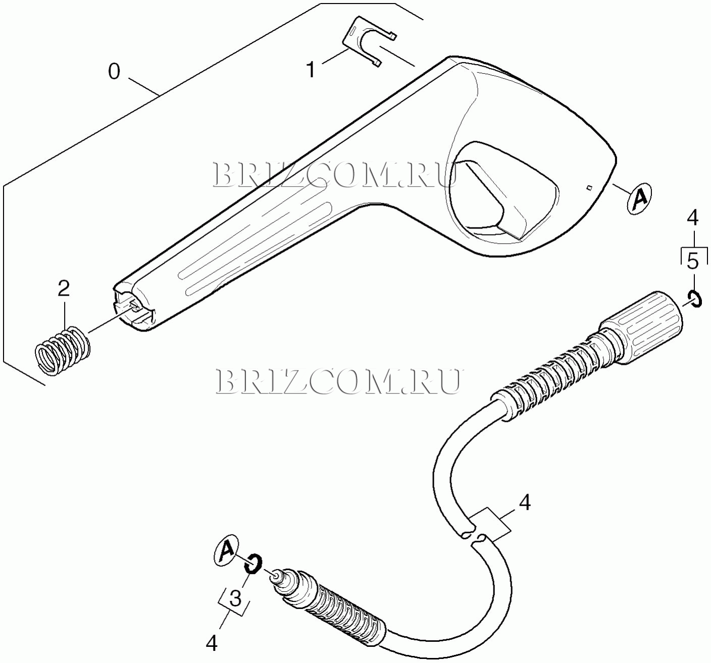 Pучной пистолет-распылитель (0.148-397.0)