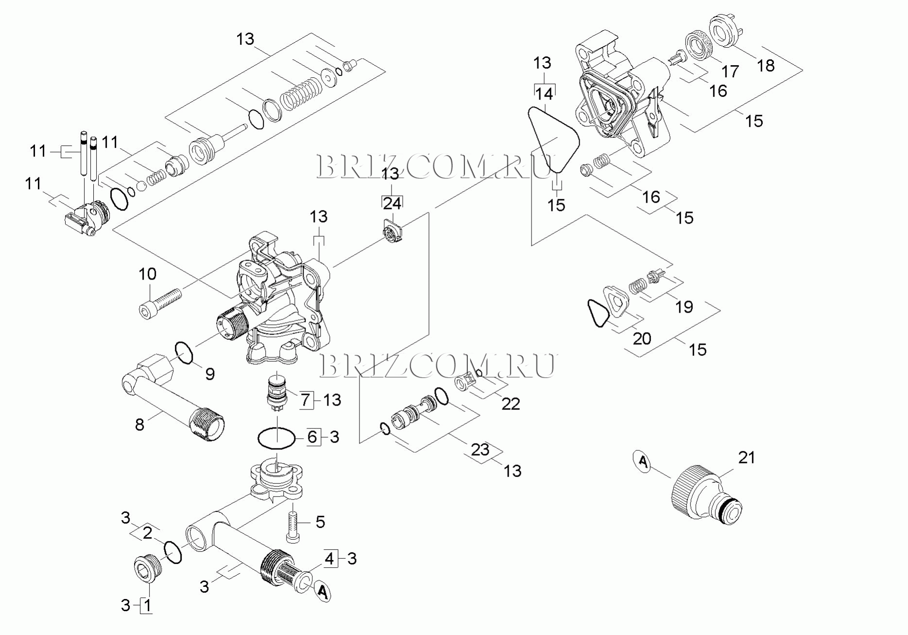 Управляющий корпус (0.103-465.0)