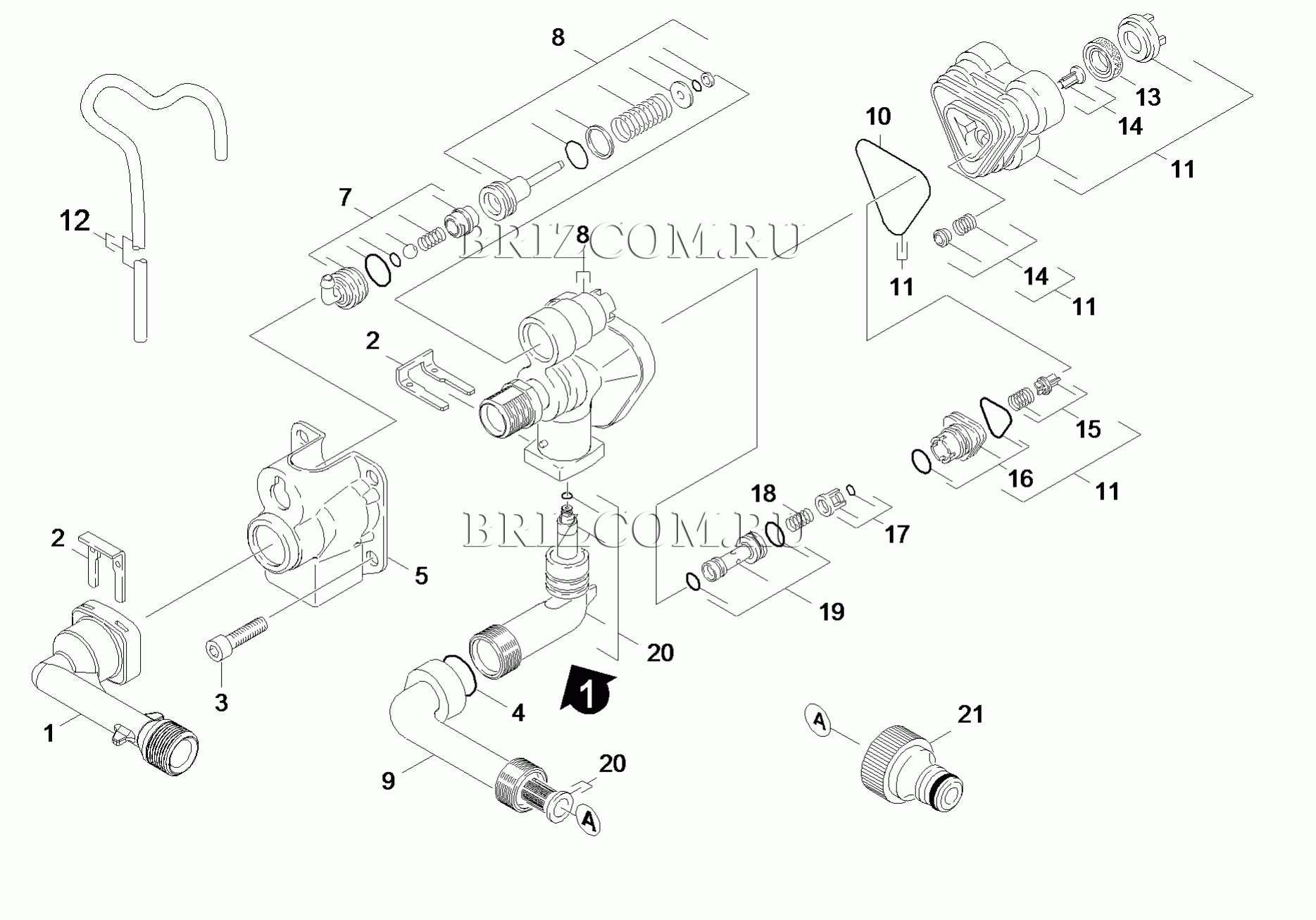 Управляющий корпус (0.103-400.0)