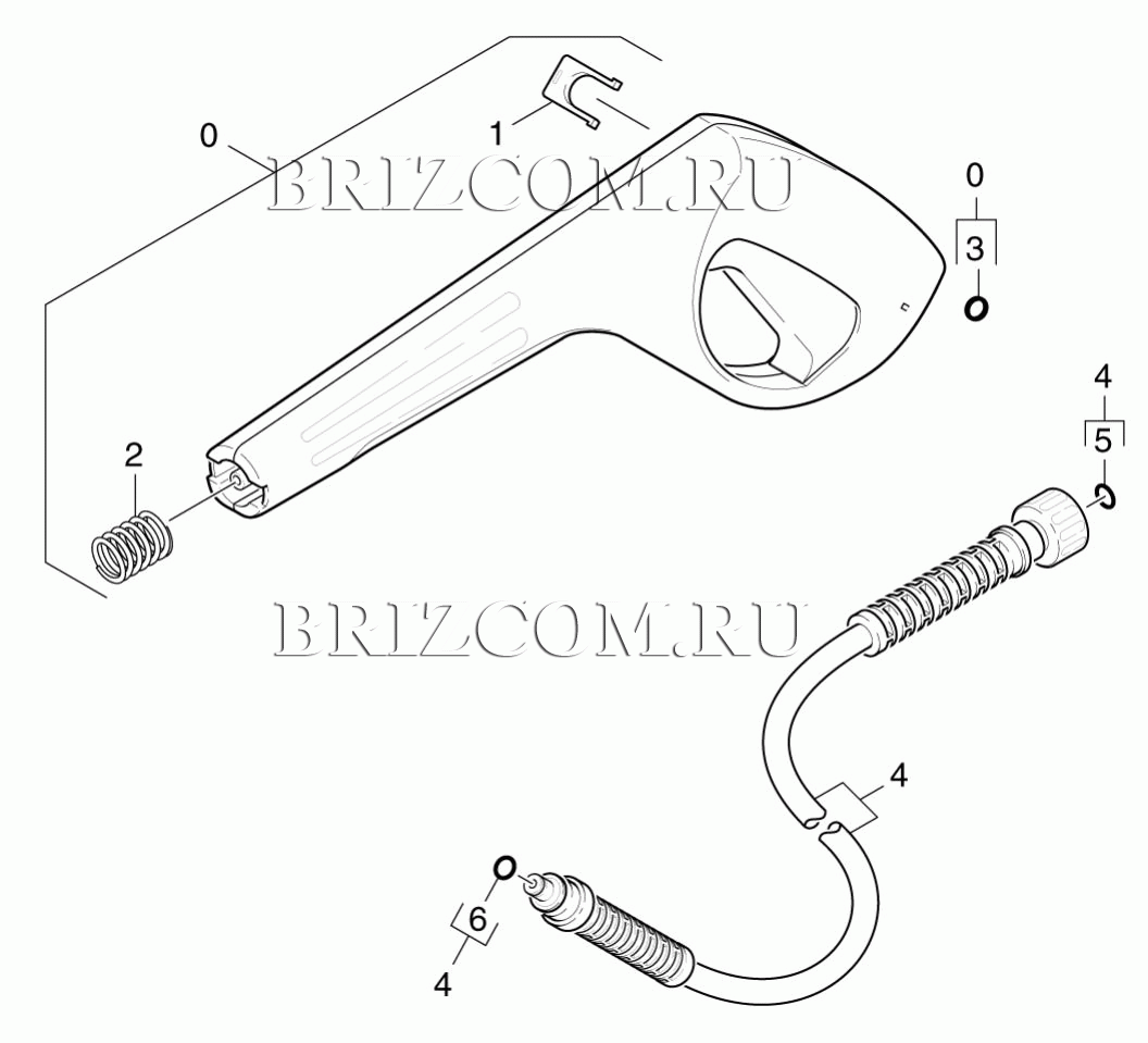 Pучной пистолет-распылитель (0.103-404.0)