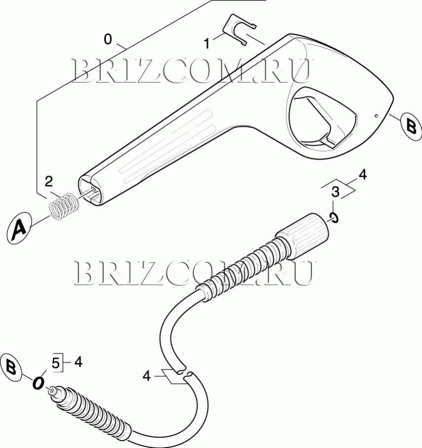 Pучной пистолет-распылитель (0.148-610.0)
