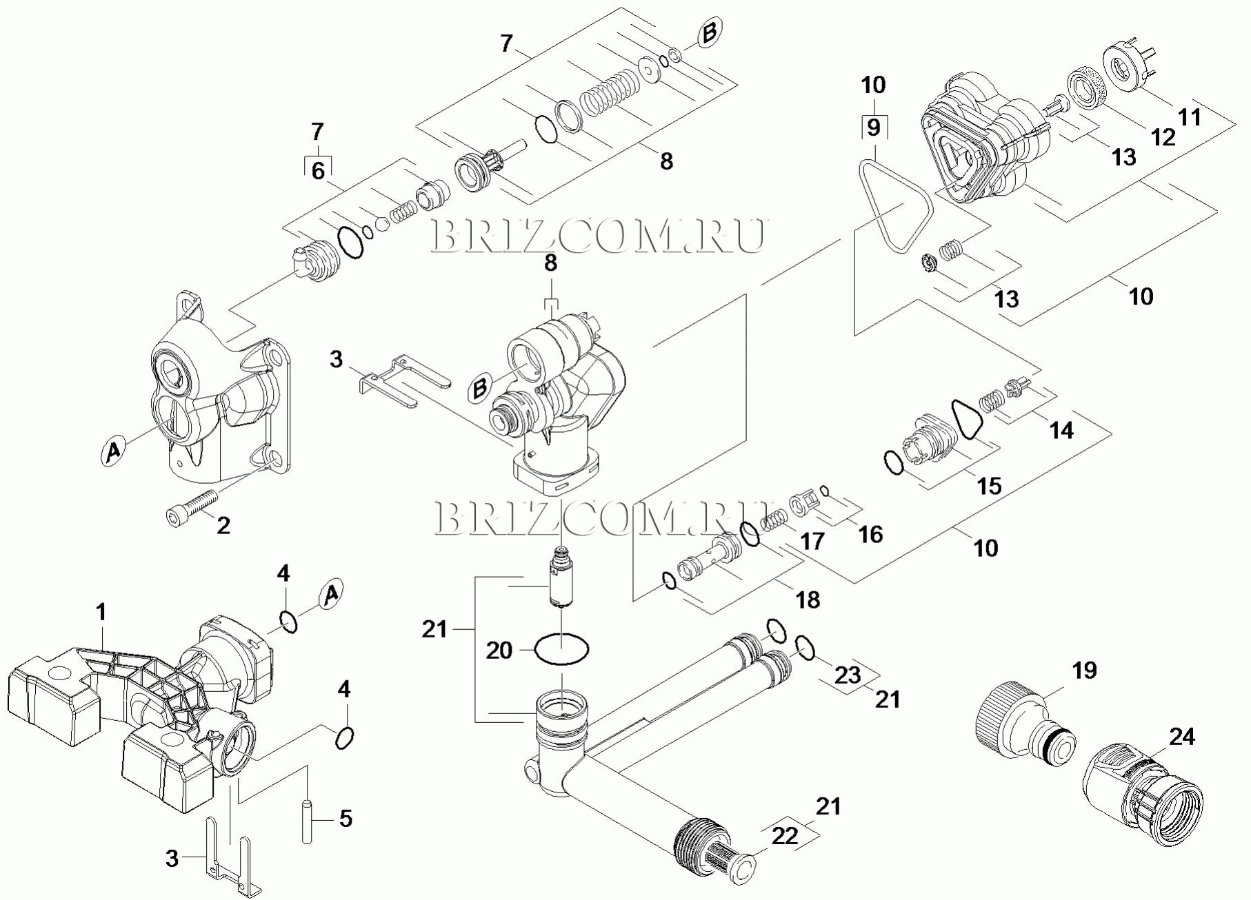 Karcher k7 compact схема