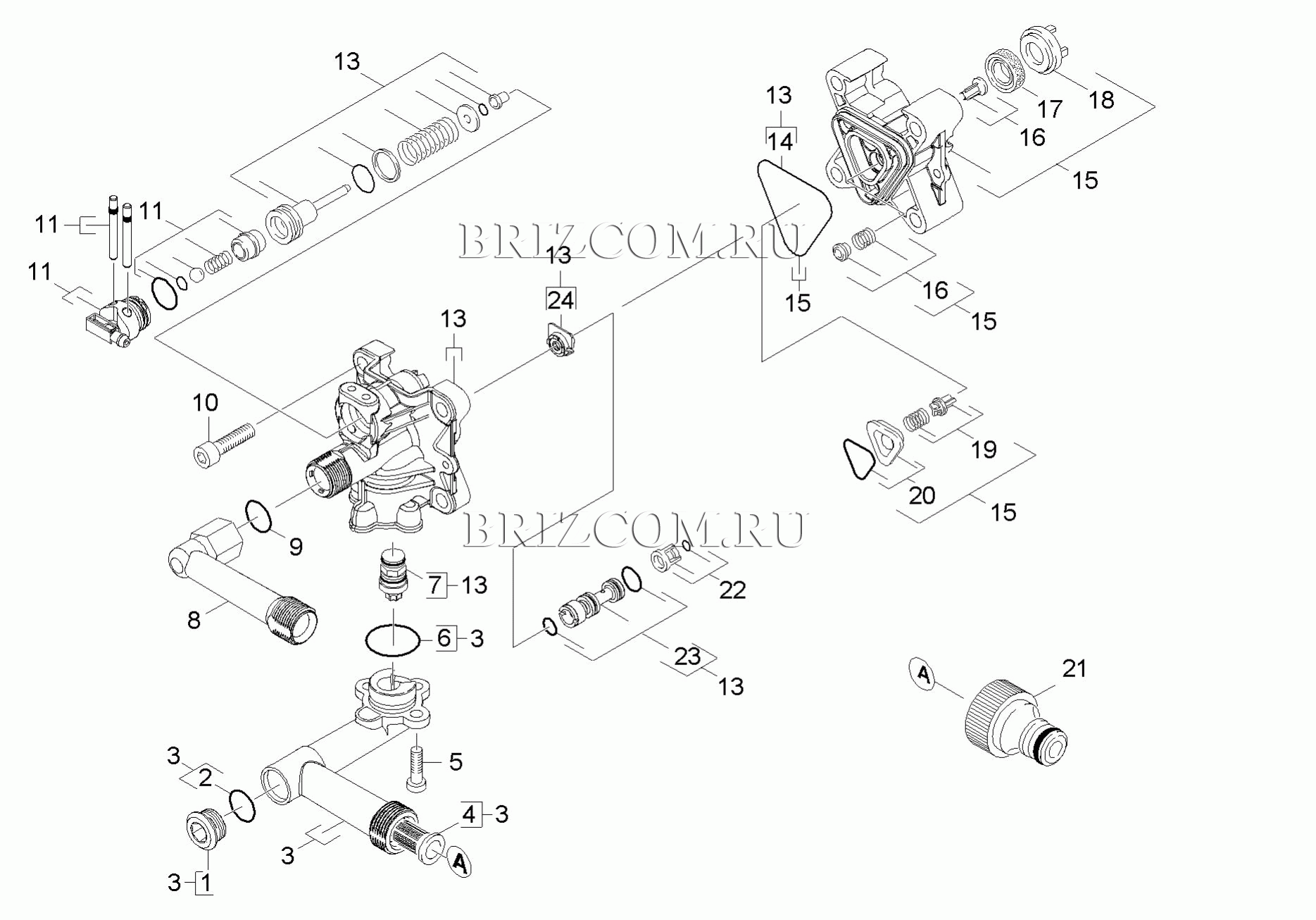 Управляющий корпус (0.105-731.0)