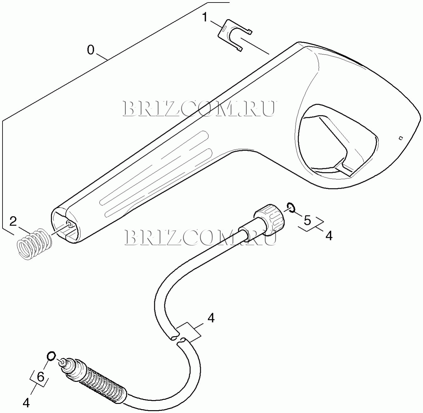 Pучной пистолет-распылитель (0.103-233.0)