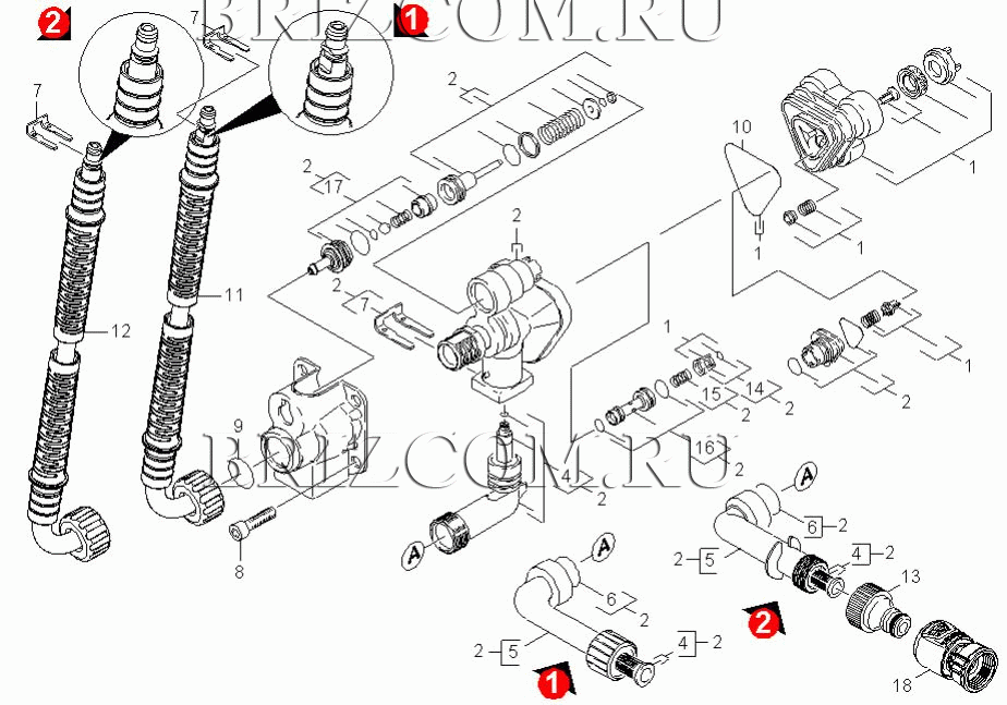 Karcher k3 схема запчасти