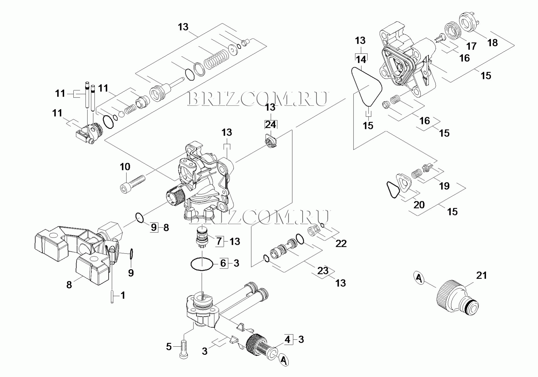 Управляющий корпус (0.109-632.0)
