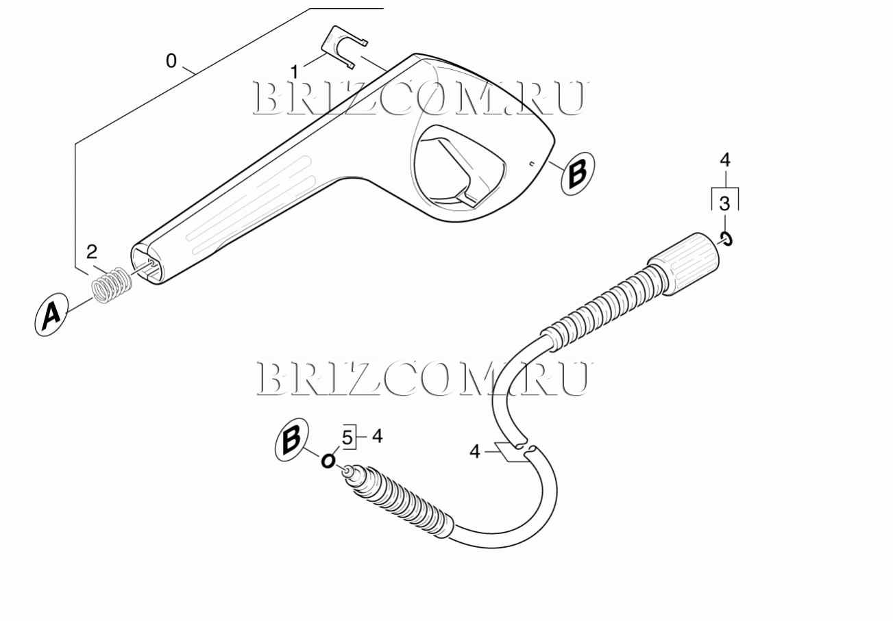 Pучной пистолет-распылитель (0.148-912.0)
