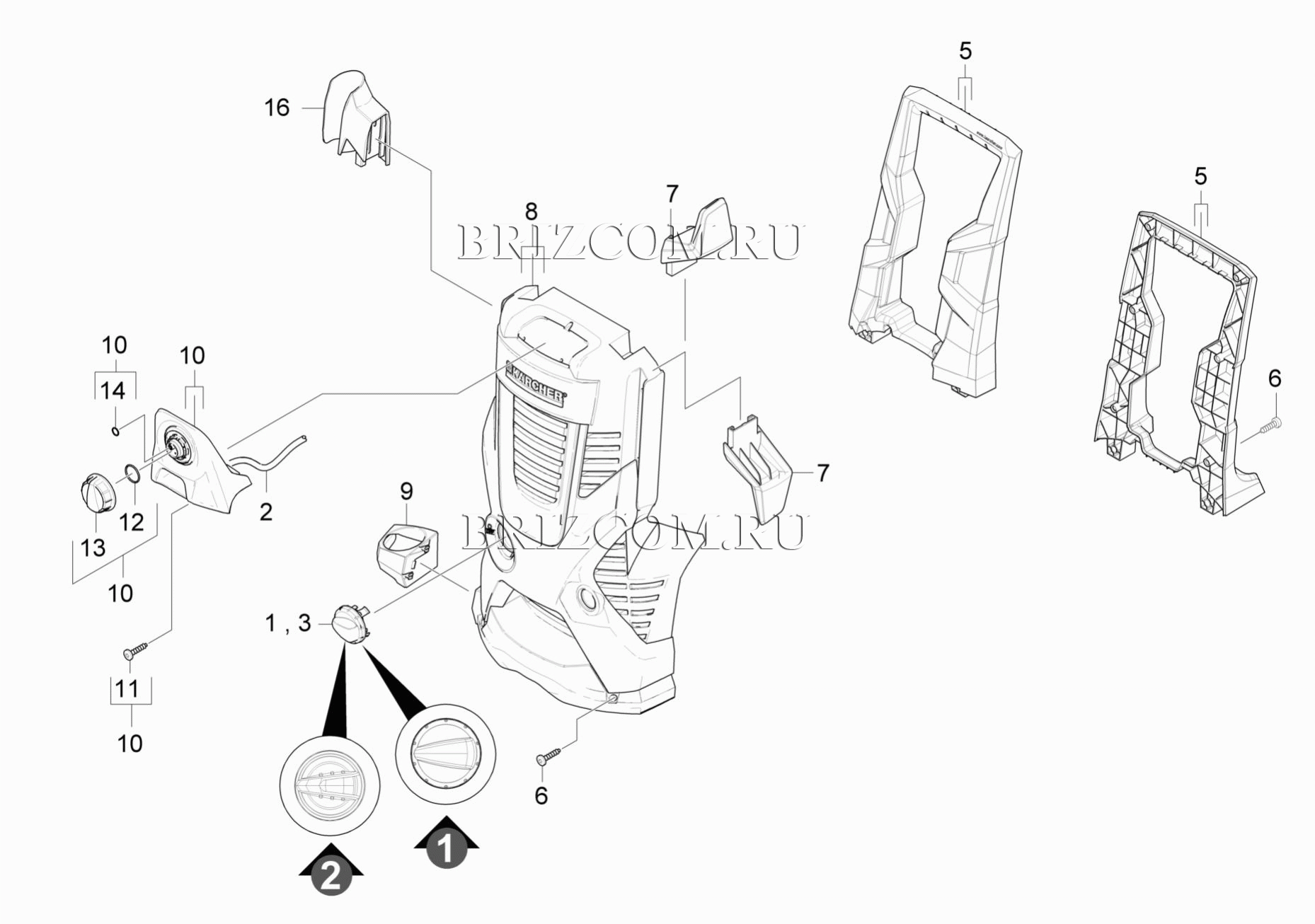 Корпус впереди (0.109-500.0)