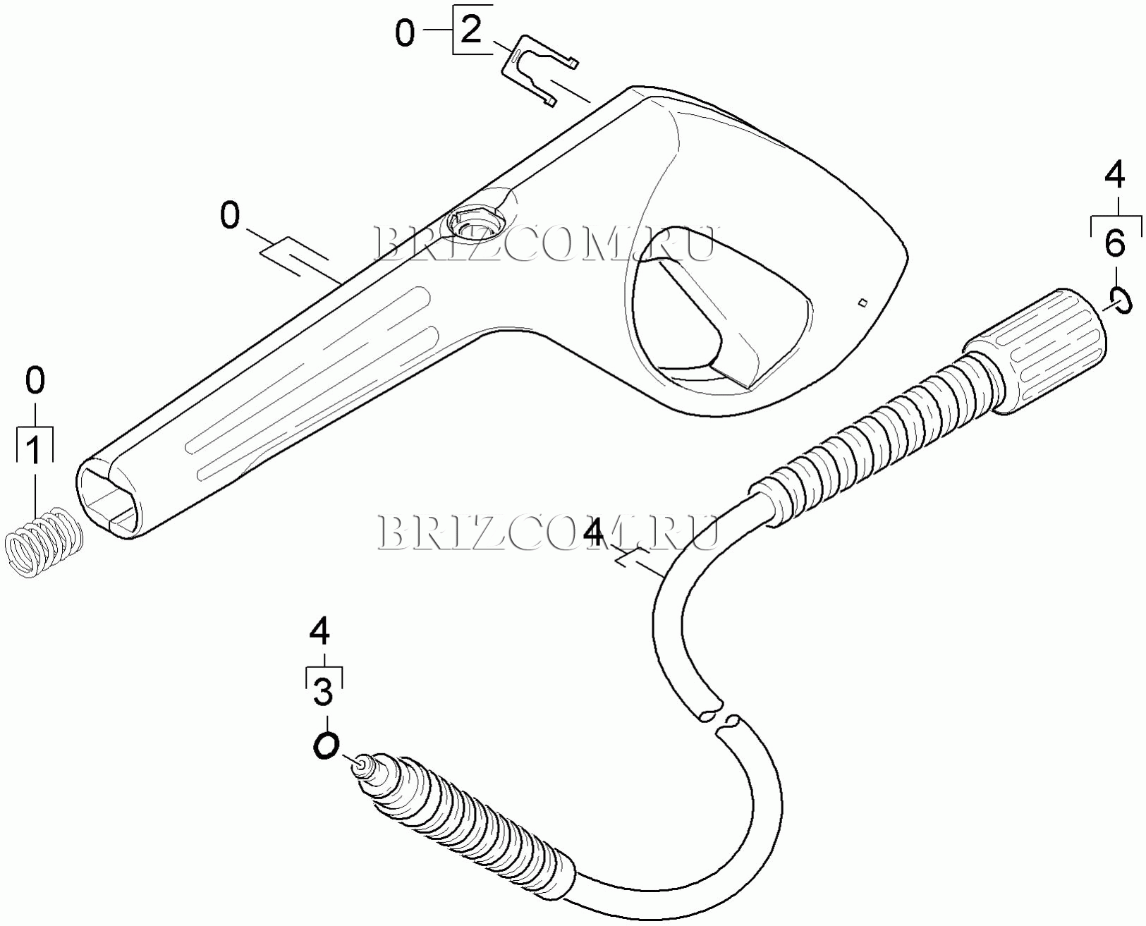 Pучной пистолет-распылитель (0.148-212.0)