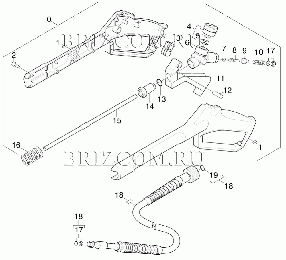 Pучной пистолет-распылитель (0.147-320.0)