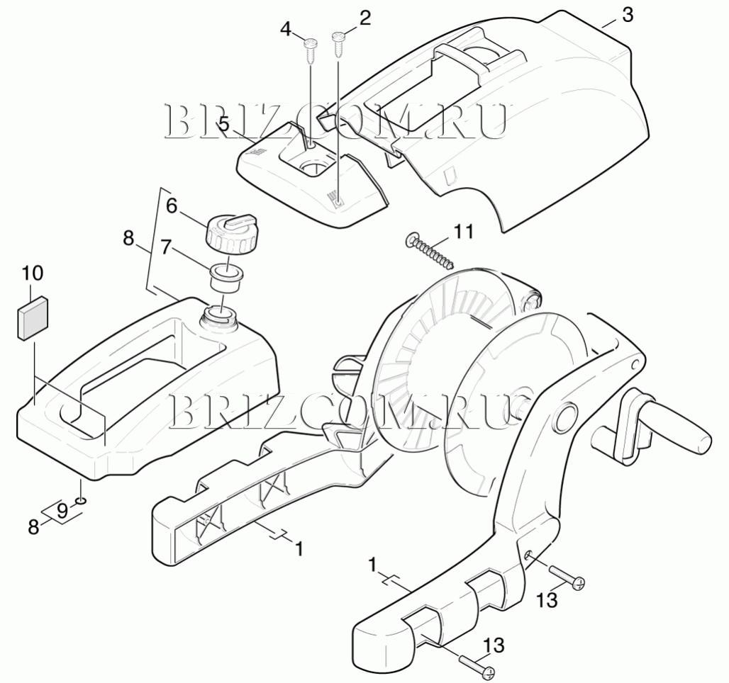 Верхняя часть крышка (0.102-238.0)