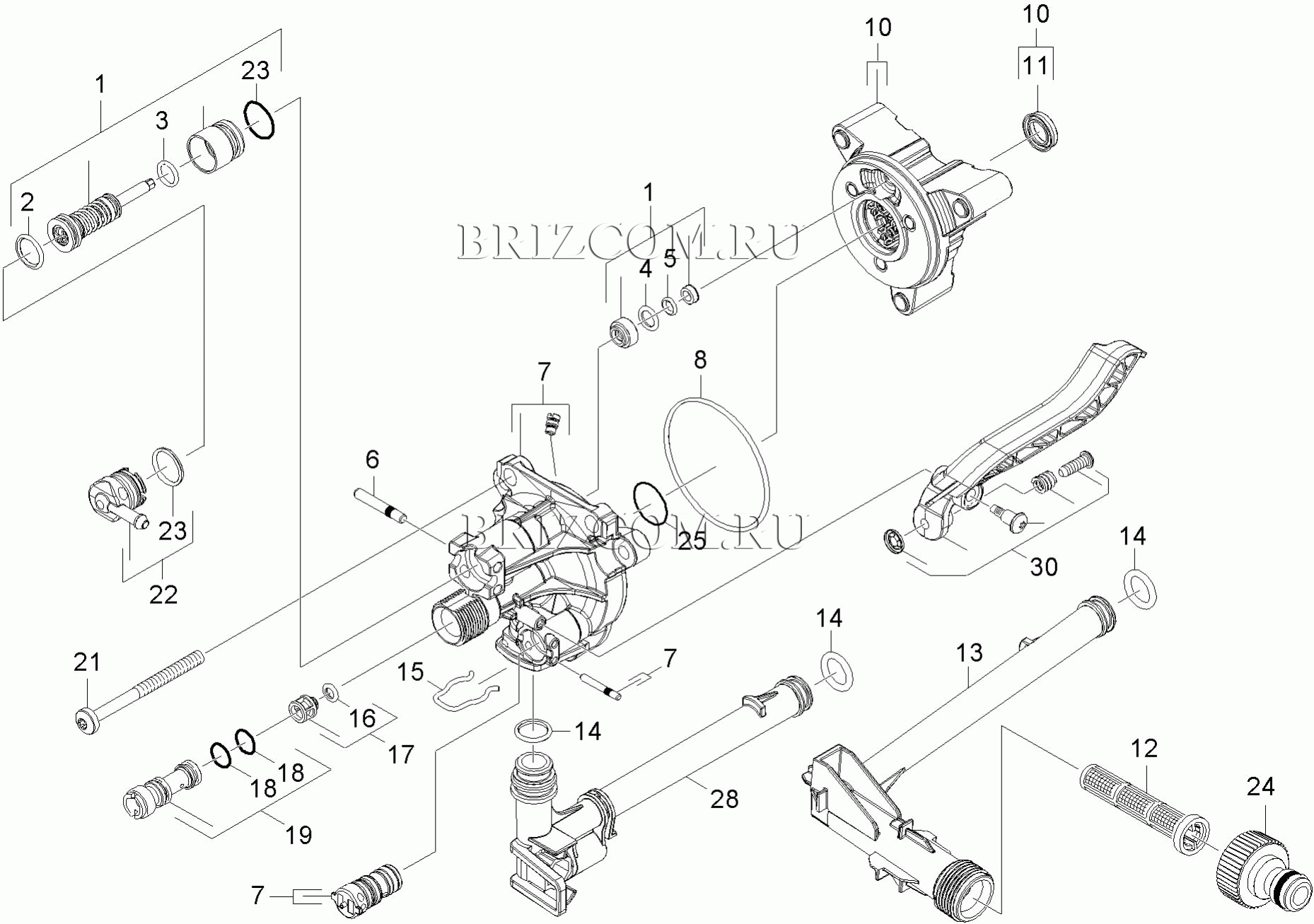 Схема karcher k7 premium