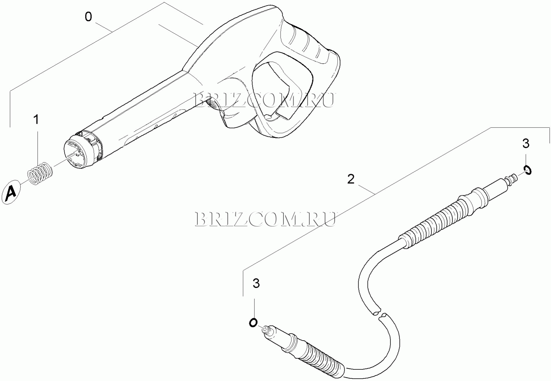 Pучной пистолет-распылитель (0.113-137.0)