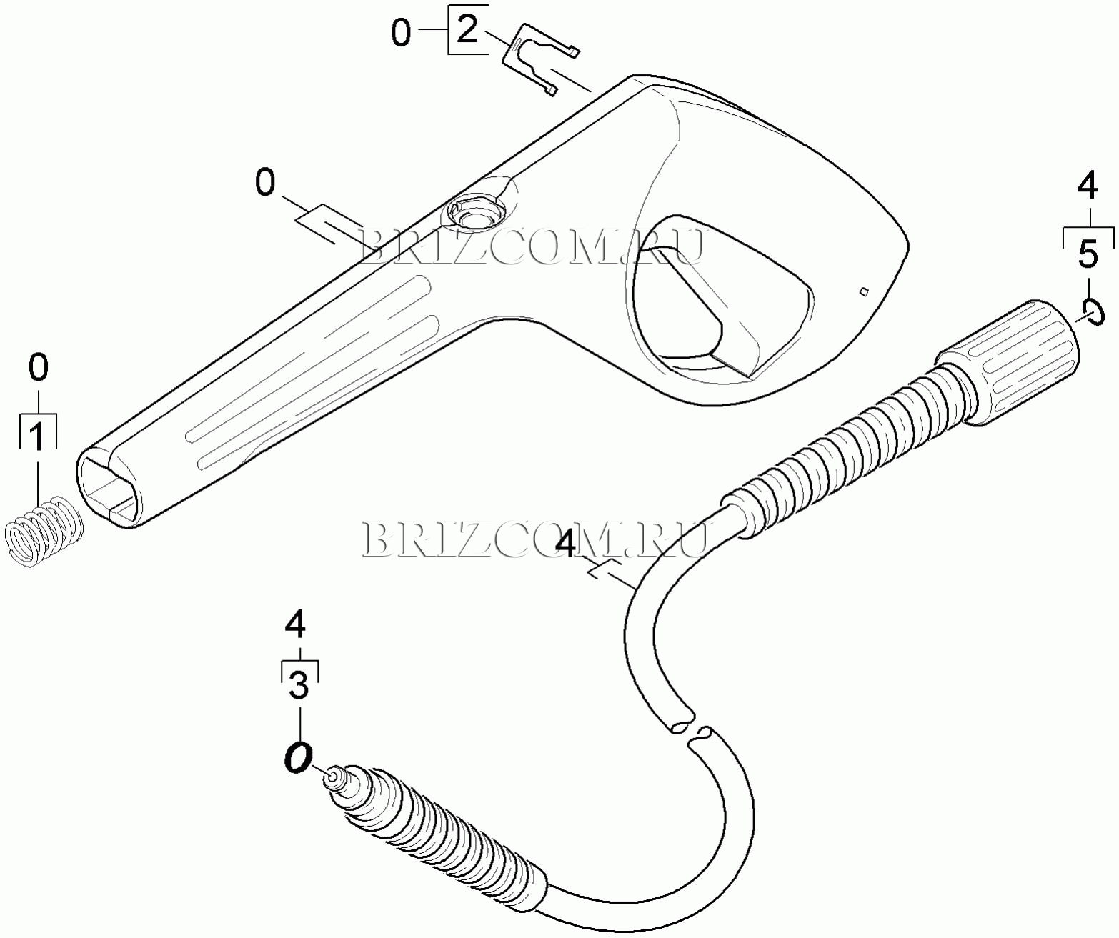 Pучной пистолет-распылитель (0.148-540.0)