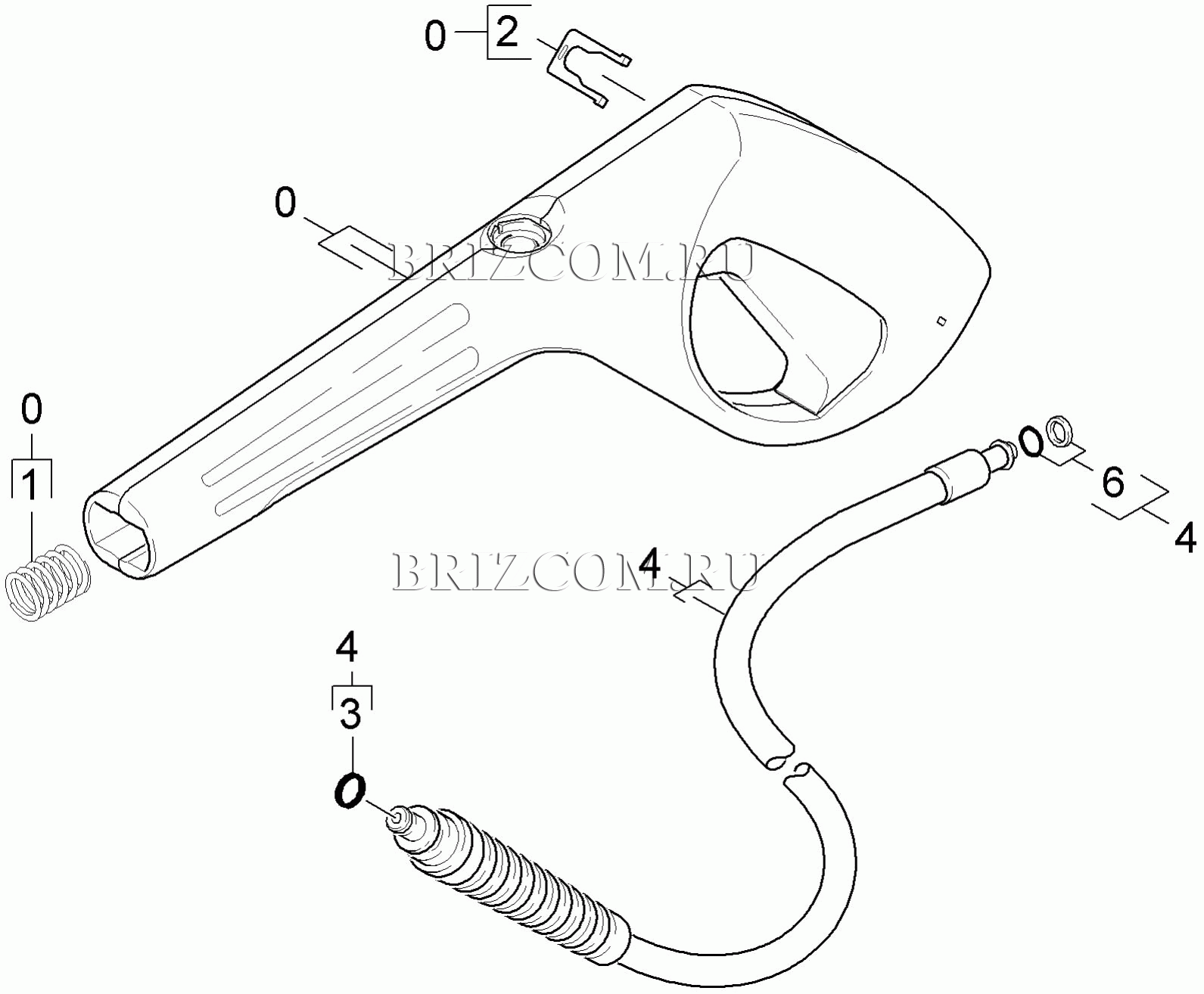 Pучной пистолет-распылитель (0.148-544.0)