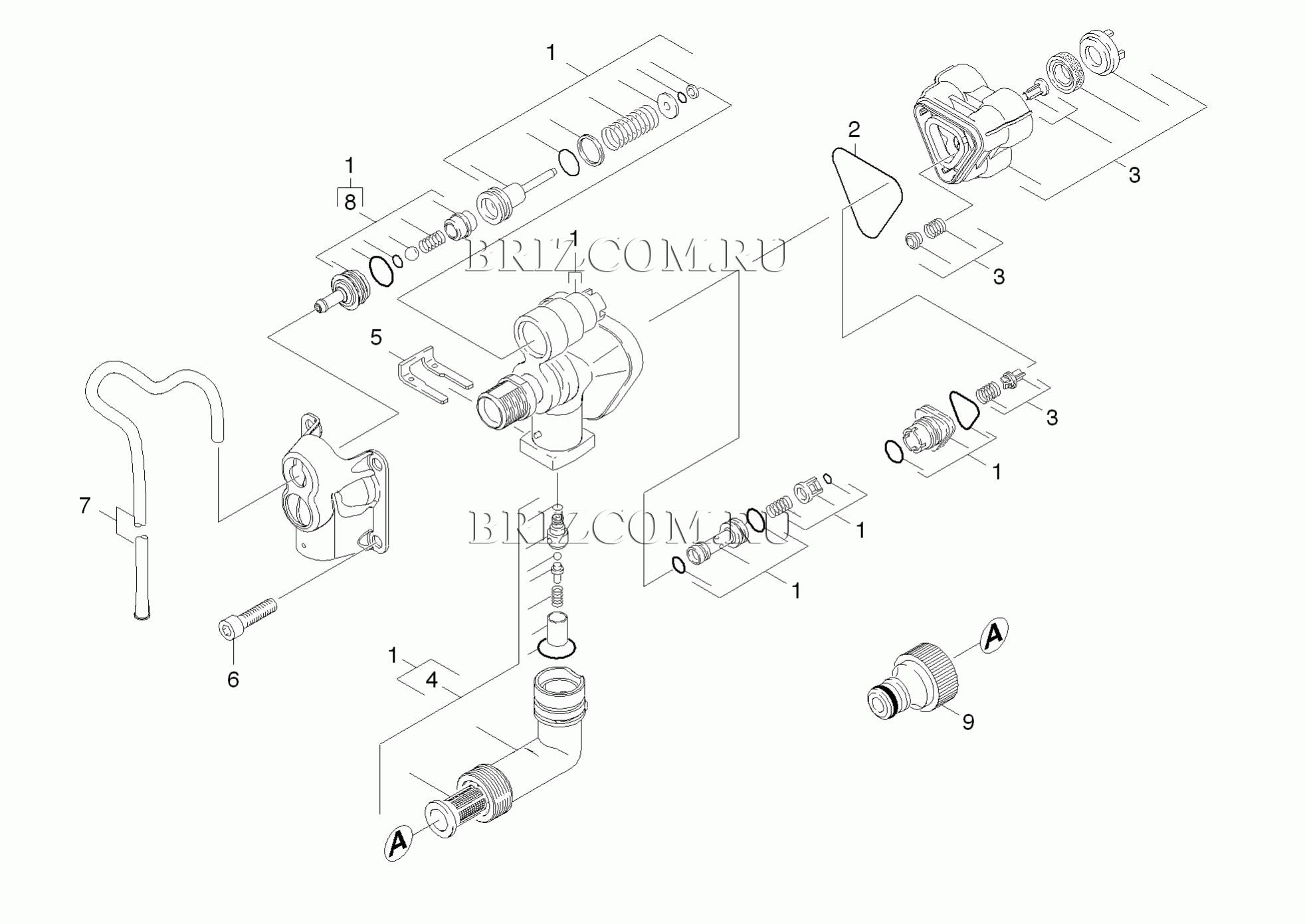 Управляющий корпус (0.103-555.0)