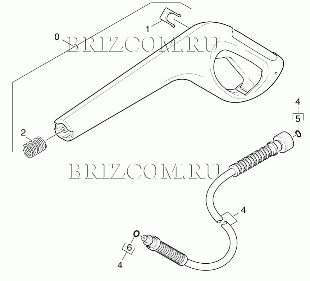 Pучной пистолет-распылитель (0.148-439.0)