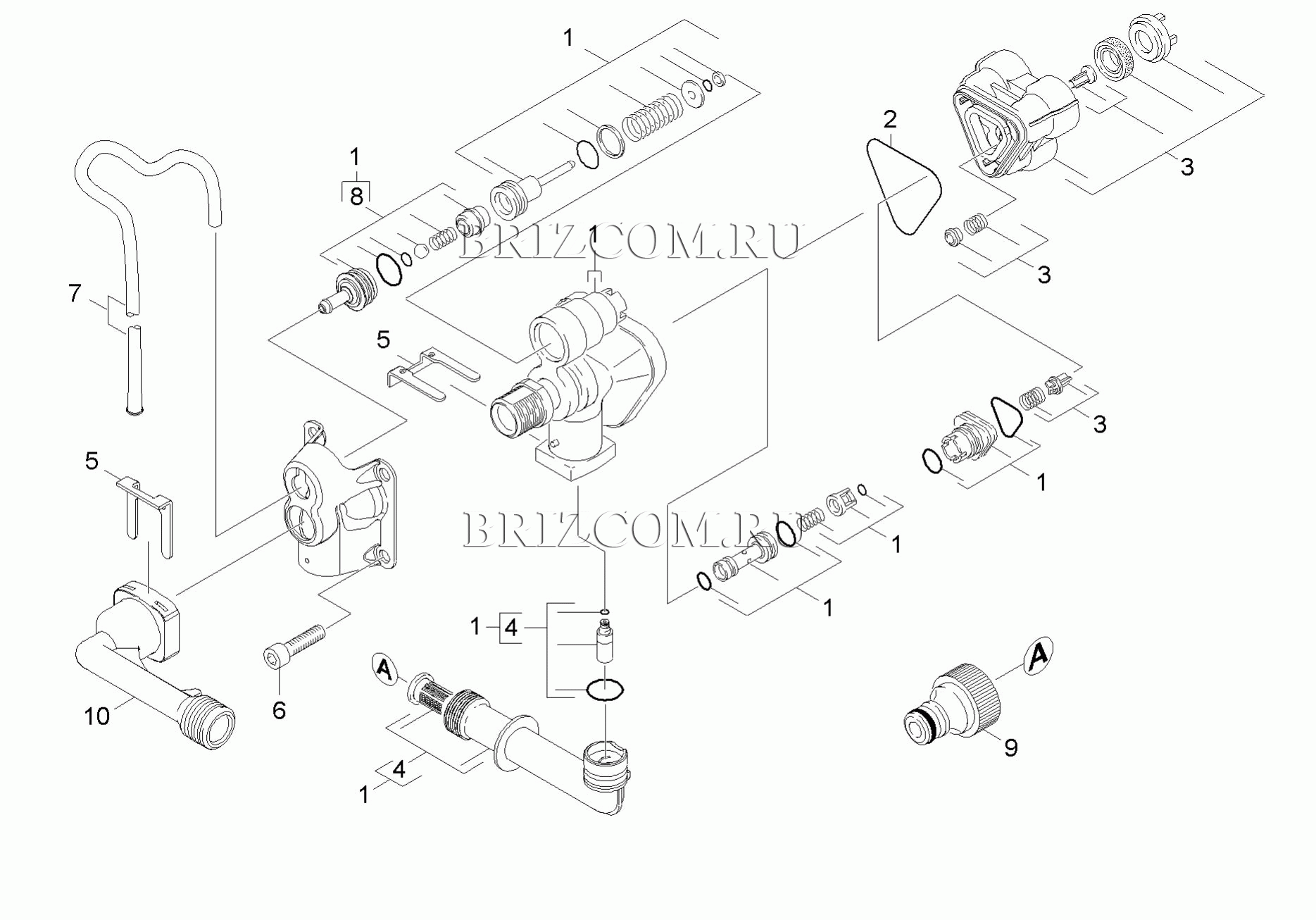 Управляющий корпус (0.105-923.0)