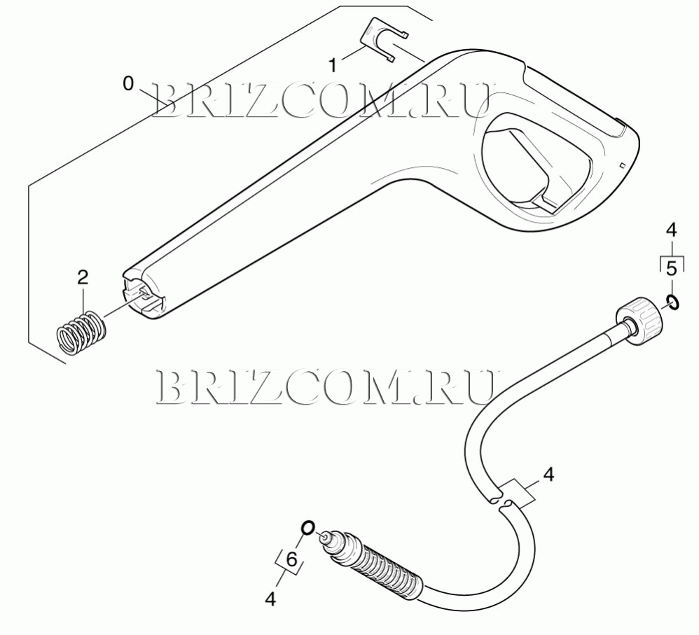 Pучной пистолет-распылитель (0.148-399.0)